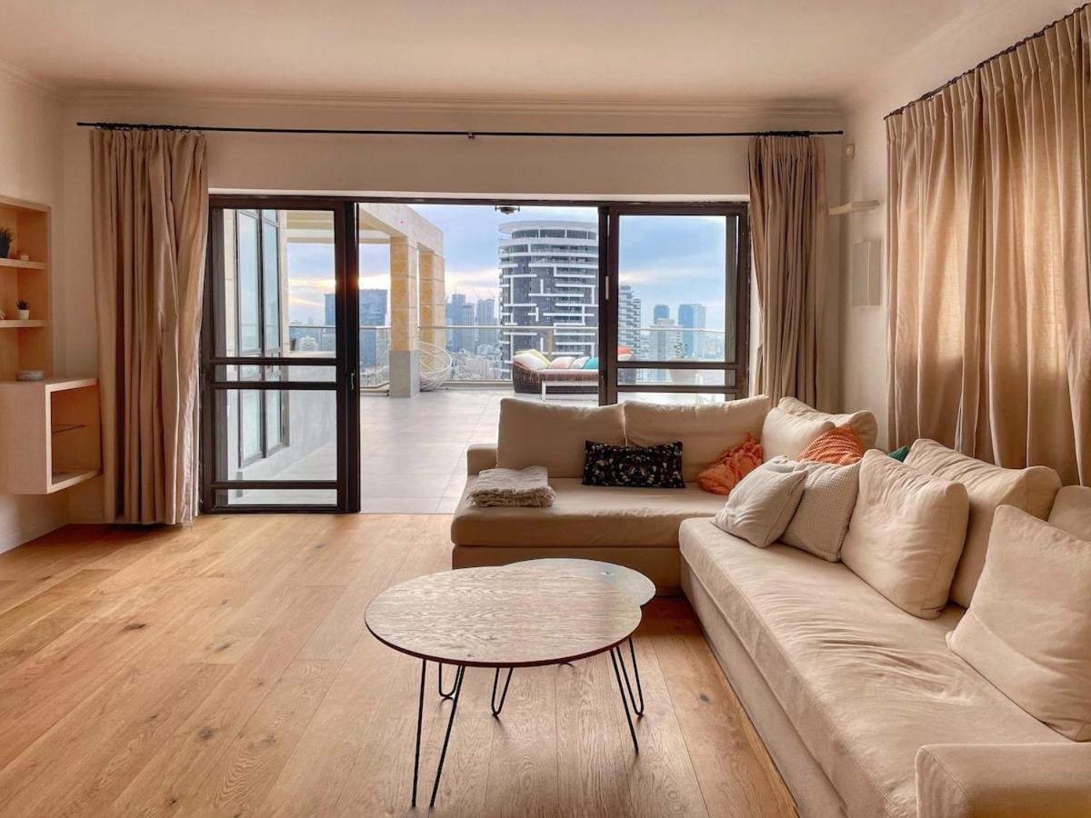 Beautiful Penthouse W/Amazing View, Prime Location Apartment Ramat Gan Exterior foto